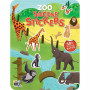 Hra so silikónovými samolepkami Zoo