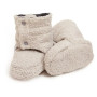 Capačky Teddy fleece double Nature Esito