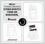 Drevená stolička Beta+ B Hauck