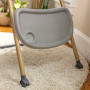 Stolička jedálenská Deluxe 7v1 Proper Positioner™ Chambray 0m+ do 23 kg Ingenuity