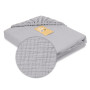 Mušelínové prestieradlo s gumou 60 x 120 cm BabyMatex