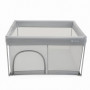 Ohrádka pre deti skladacia Ziki Light Grey Kinderkraft