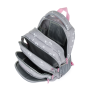 Študentský batoh Oxy Scooler Grey geometric OxyBag