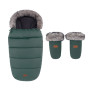 Set zimný fusak Comfy 4v1 + rukavice na kočík Petite & Mars