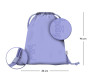 Set 3 Skate Lilac: batoh, peračník, sáčok Baagl