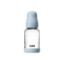 Sklenená fľaša proti kolike so silikónovým cumlíkom 120 ml BIBS