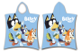 Pončo Bluey "Skate" 50 x 115 cm Jerry Fabrics