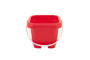 Vedierko na piesok plast 12x9cm 5 farieb 12m+