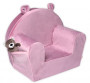 Detské kresielko Teddy Velvet s bočným vreckom Baby Nellys, ružové, staroružová