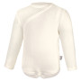 Body tenké zavinovacie DR Outlast® UPF 50+ biela káva Little Angel