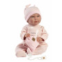 New born realistická bábika bábätko so zvukmi a mäkkým látkovým telom 74108 42 cm Llorens