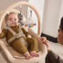 Jedálenská stolička a lehátko Fini Up 2 v 1 Grey Kinderkraft