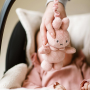 Závesný zajačik Miffy Pink Flower Little Dutch