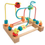 Labyrint s lienkou drevený 16 cm