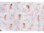 Prestieradlo do postieľky Víla 120 x 60 cm ružové Scarlett