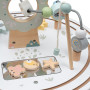 Drevený multifunkčný stolček Montessori Baby Mix