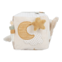 Kocka textilná s aktivitami Newborn Naturals Little Dutch