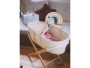 Mojžišov košík pre bábätko Corn Natural + matrac Basic Ahojbaby