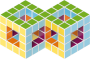 Geomag Magicube Art 64 dielikov