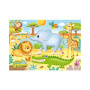 Prvé hranie Africké zvieratká maxi puzzle 15 dielikov Dino
