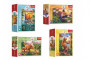 Minipuzzle dinosaury 4 druhy, 54 dielikov
