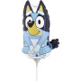 Fóliový balónik Bluey 35 cm – mini balónik na tyčku