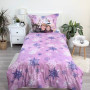 Obliečky do postieľky Frozen purple 200 x 140, 70 x 90 cm Jerry Fabrics