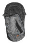 Prešívaný fusak s kožušinou 100 x 45 cm Olaf Sensillo