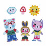 DIY Magnety na dotvorenie Funky family Djeco