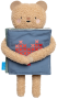 Medvedík plyšový s knižkou Snuggle Bear Taf Toys