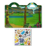 Adhézny zošit so samolepkami Safari Melissa & Doug