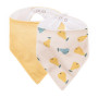 Podbradník bandana Luke 2 ks 3 m+ Beige Petite & Mars