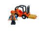Súprava stavebných vozidiel s figúrkami 2Kids Toys