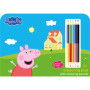 Kresliaci set s pastelkami Prasiatko Peppa