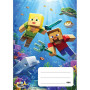 Školský zošit 444 (A4) Videogames Minecraft