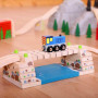Hojdací most cez rieku Bigjigs Rail