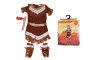 Set karneval - indiánka Veľ. M 110-120 cm