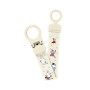 Darčekový set Moomin klip + cumlíky 6-18 m Ivory/Sage Bibs