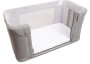 Chránič matraca s PU záterom jersey 58 x 110 x 8 cm BabyMatex