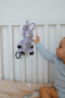 Hrkálka plyš 30 cm záves na postieľku/kočík 0 m+ babyted