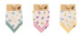 Podbradník bandana Luke 2 ks 3 m+ Beige Petite & Mars