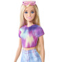 Barbie bábika Malibu Batikované pohoda