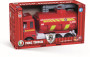 Hasičké vozidlo s funkčnou striekačkou a pogumovanými kolesami - dĺžka 52 cm Androni Heavy Trucks