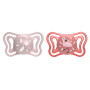 Cumlík Physio Light silikónové ružové 6 - 16 m, 2 ks Chicco