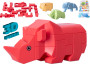 Hlavolam 3D puzzle zvieratká 16 ks