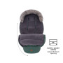 Set zimný fusak Comfy 4 v 1 + rukavice na kočík Furry Petite & Mars