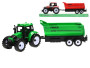 Traktor s vlečkou 29 cm na zotrvačník
