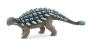 Mojo Ankylosaurus šedozelený