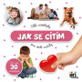 Veľké samolepky pre malé ručičky Ako sa cítim