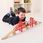 Dvojitý železničný most Bigjigs Rail